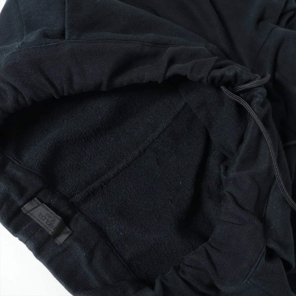 Prada Cotton Hoodie Jacket and Pants Black