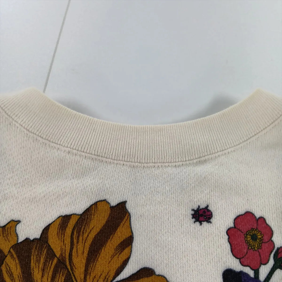 Gucci "Chateau Marmont Hollywood" Cotton Basic Knitted Sweater Cream