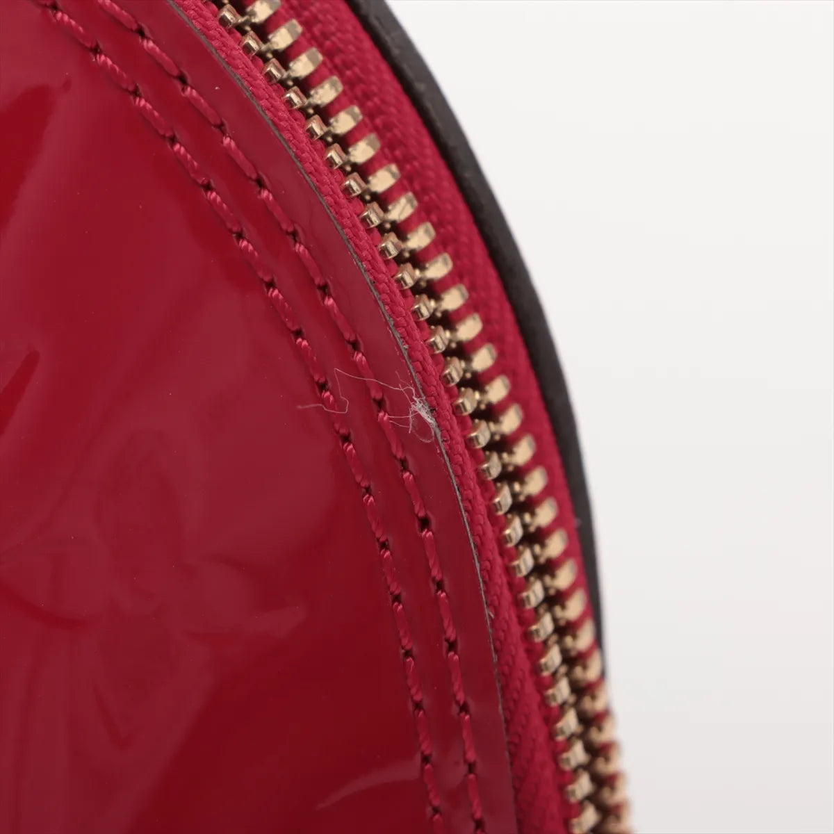 Louis Vuitton Monogram Vernis Alma BB Red