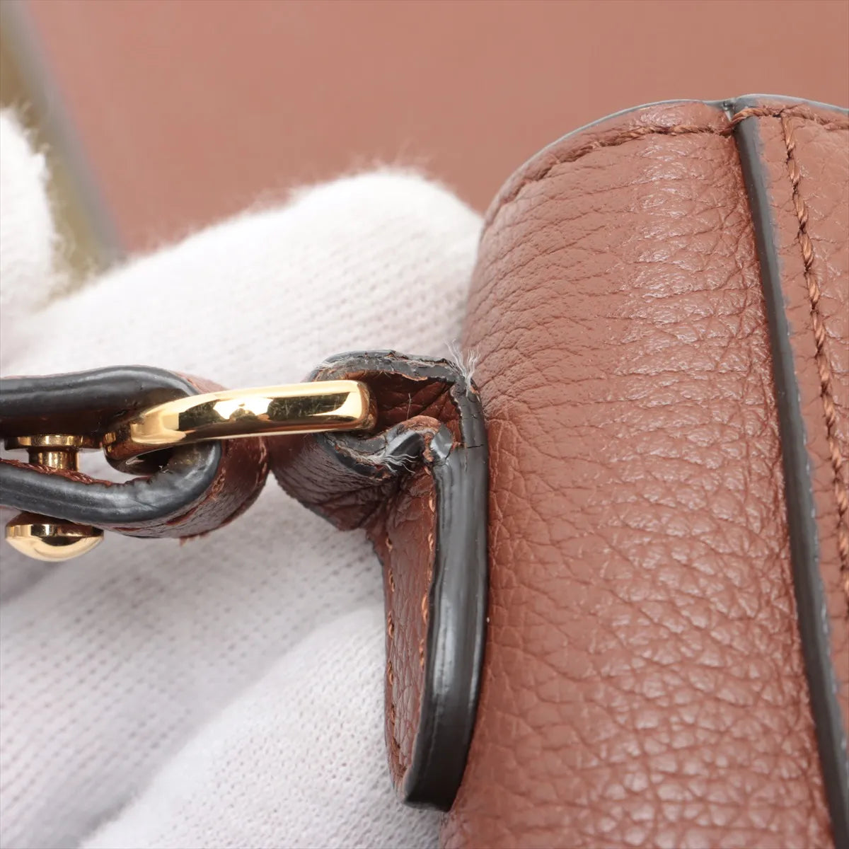 Burberry Nova Check Hampshire Shoulder Bag Brown