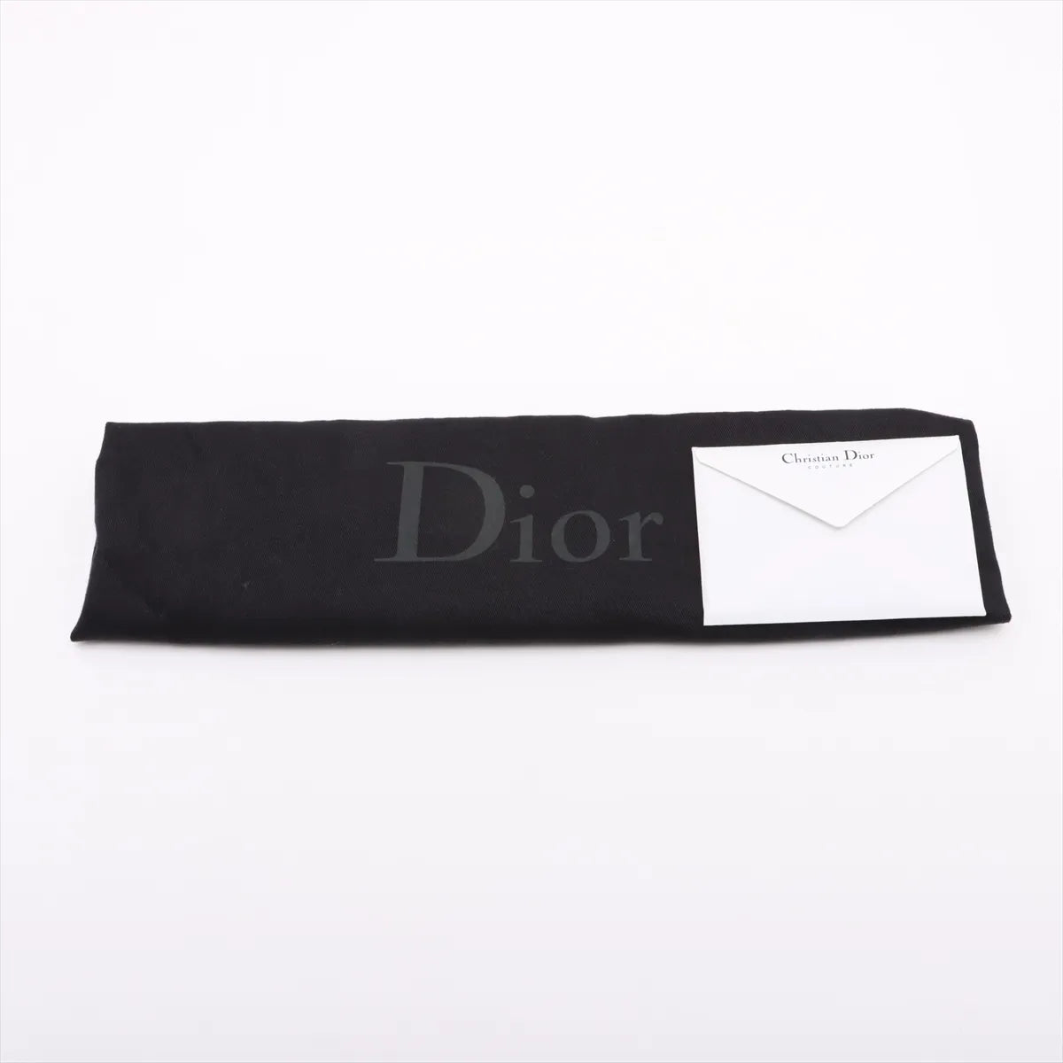 Christian Dior Atelier Leather Roller Shoulder Bag Black