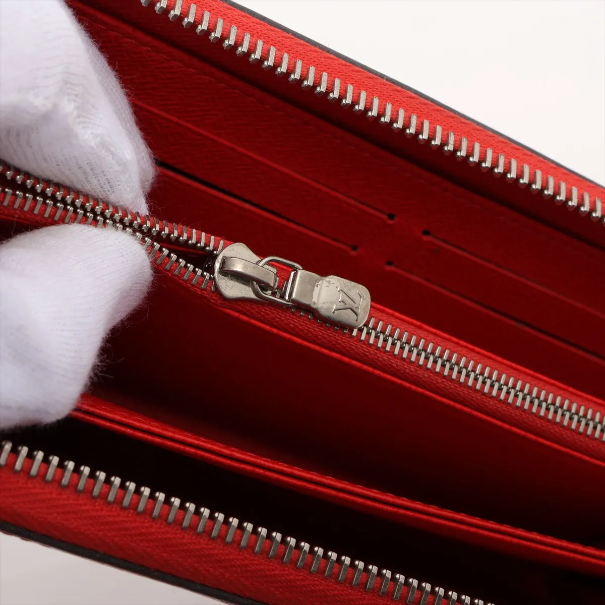 Louis Vuitton Epi Zippy Wallet Piment