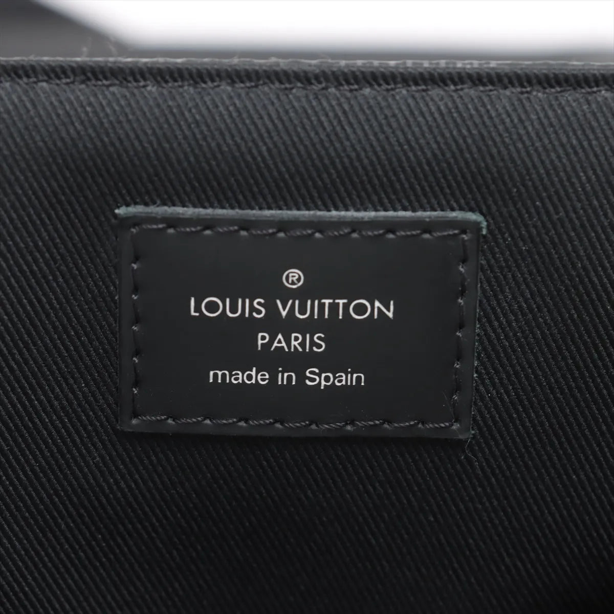 Louis Vuitton Damier Graphite District GM Black