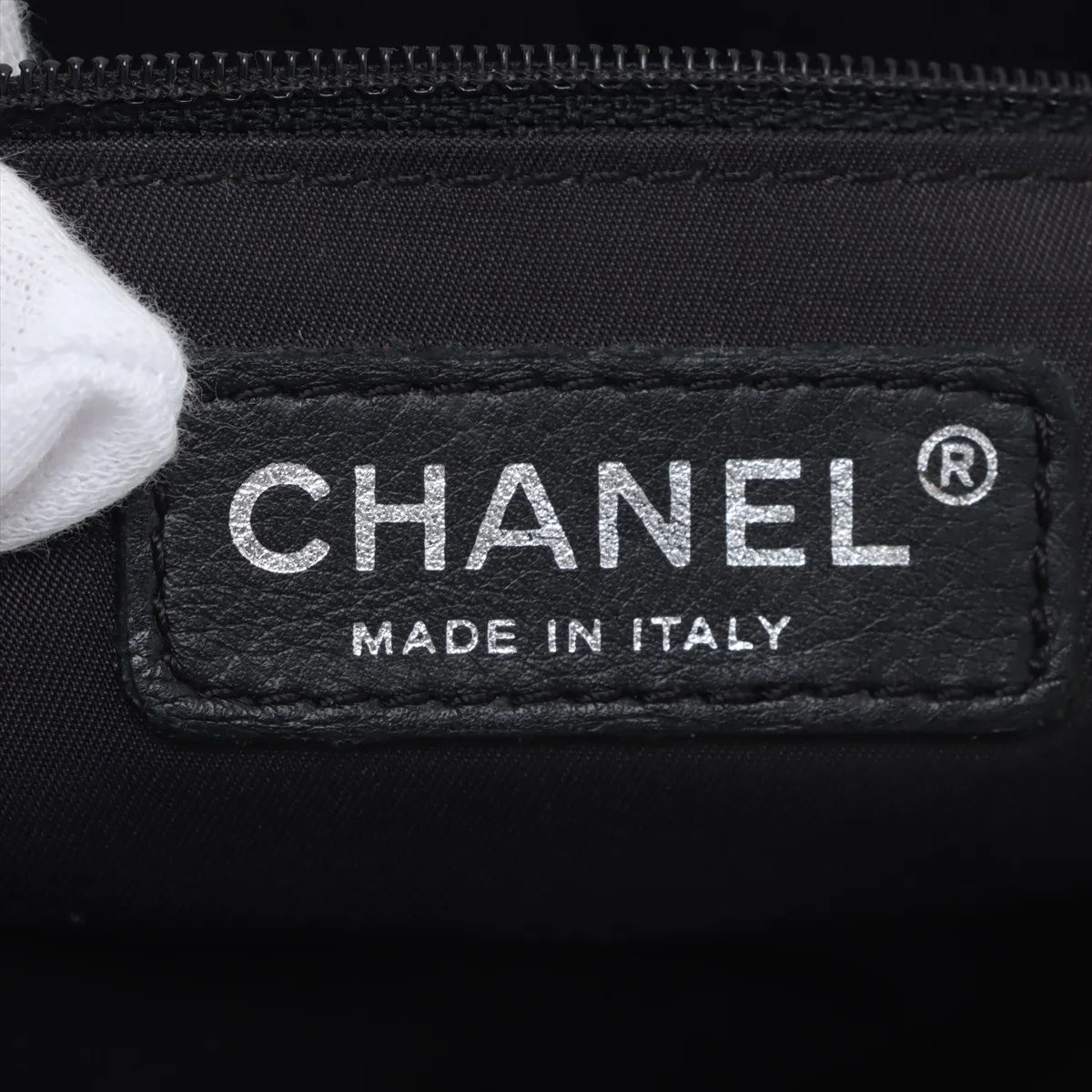 Chanel Paris Biarritz GM Tote Bag Black — product photo 12