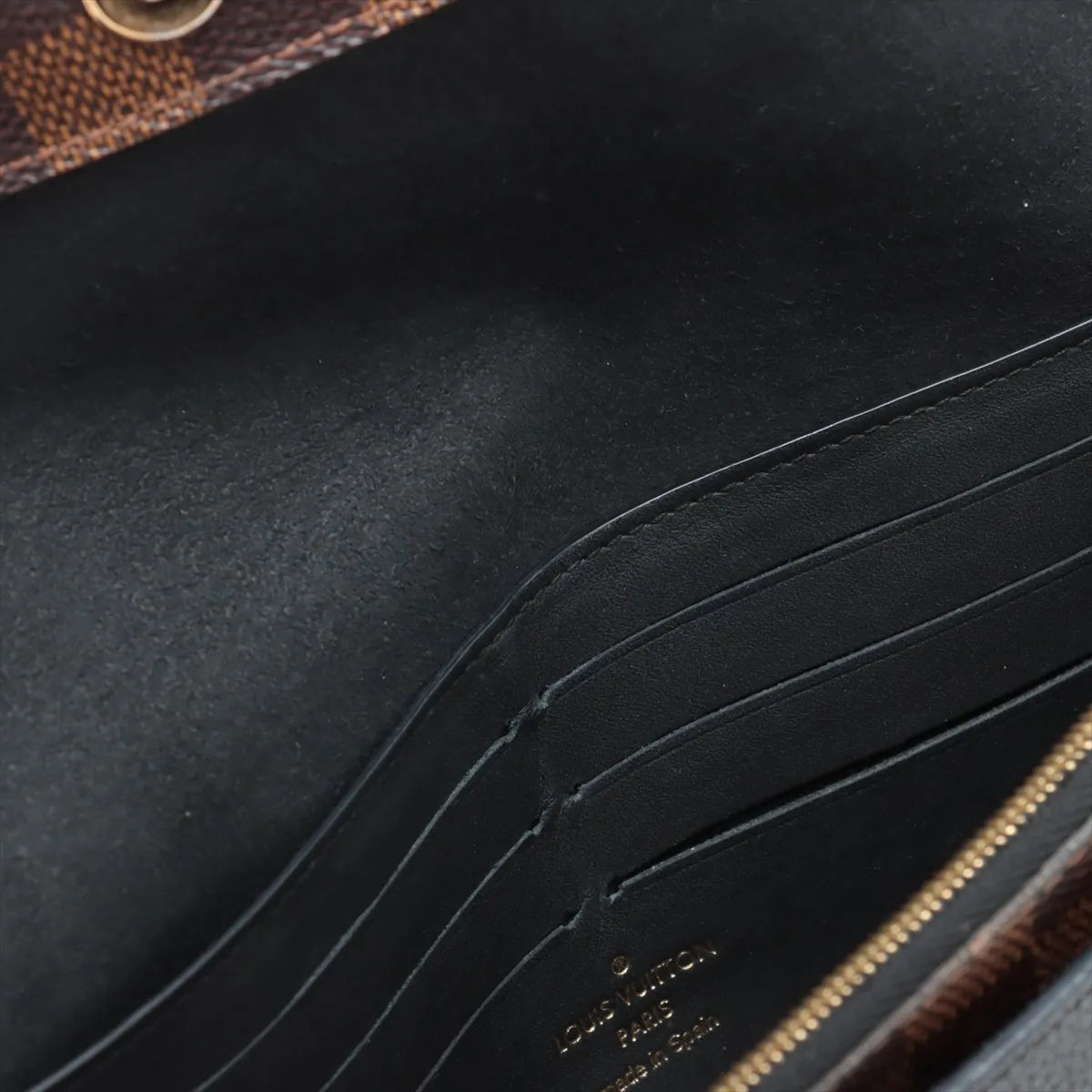 Louis Vuitton Damier Vavin Chain Wallet