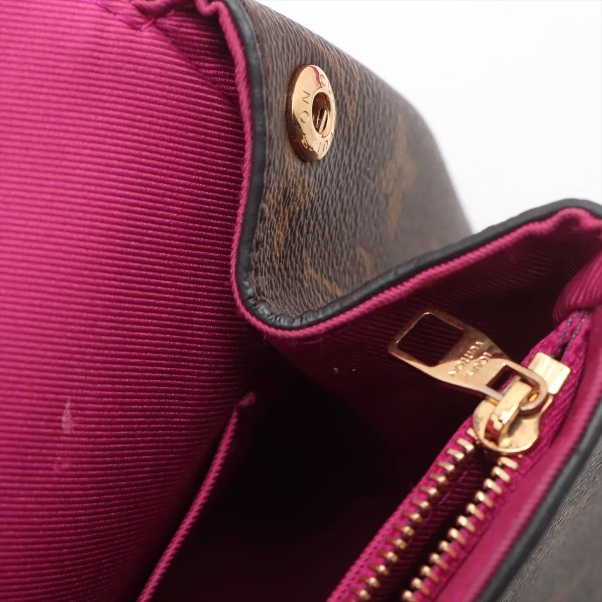 Louis Vuitton Monogram Cluny BB Bordeaux x Fuchsia