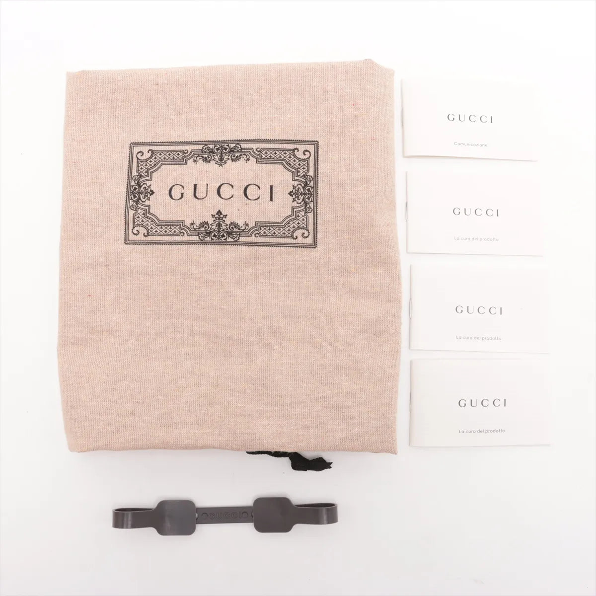 Gucci GG Logo Bamboo Diana Leather Small Tote Bag Yellow