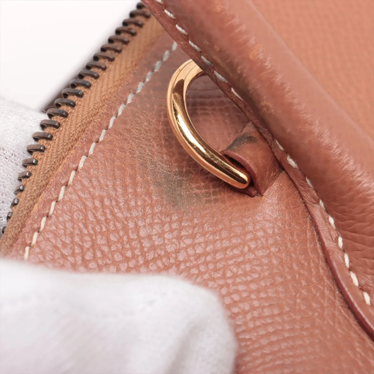 Hermès Bolide 35 Cushbell Shoulder Bag Gold