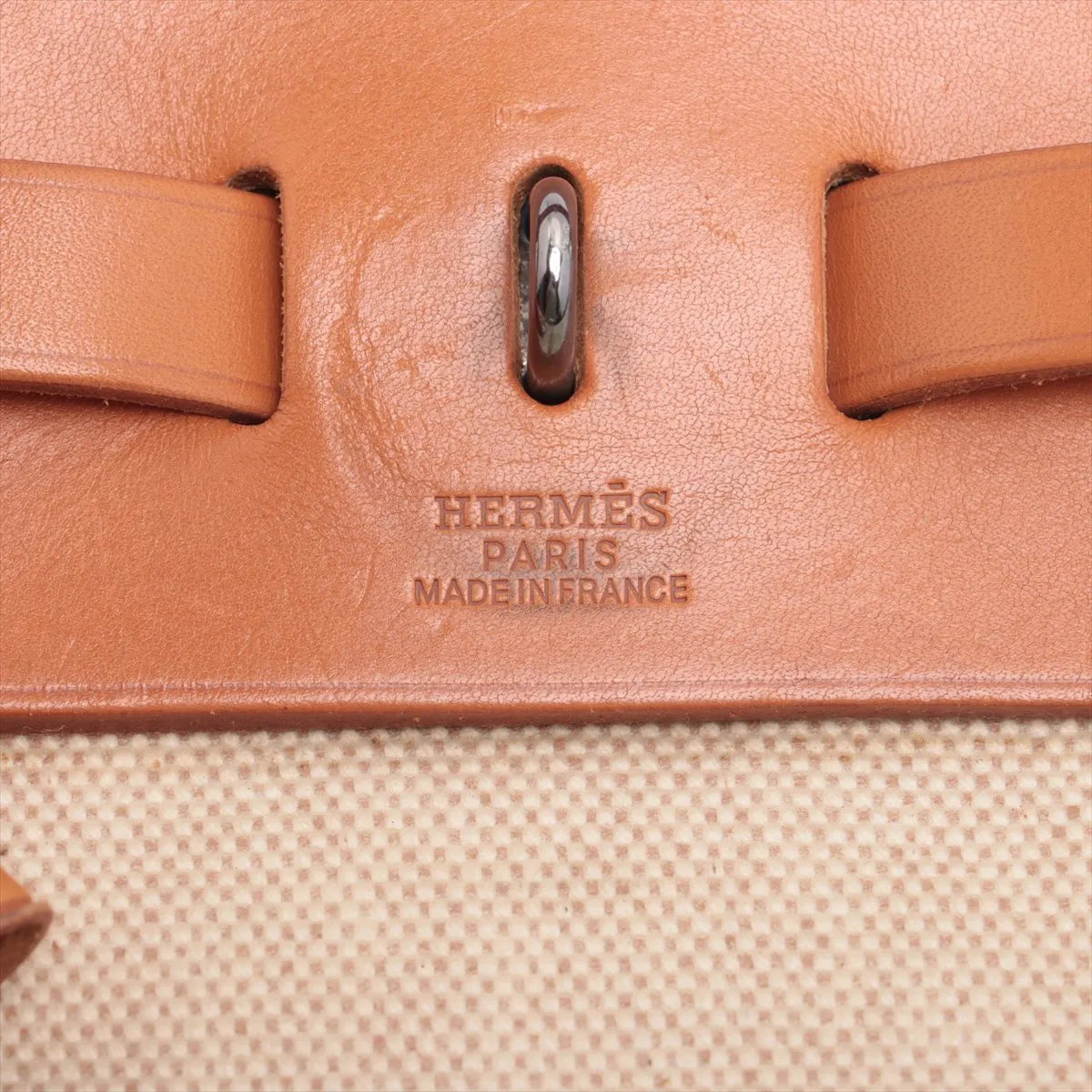 Hermès Herbag PM Twirl Ash x Leather Beige