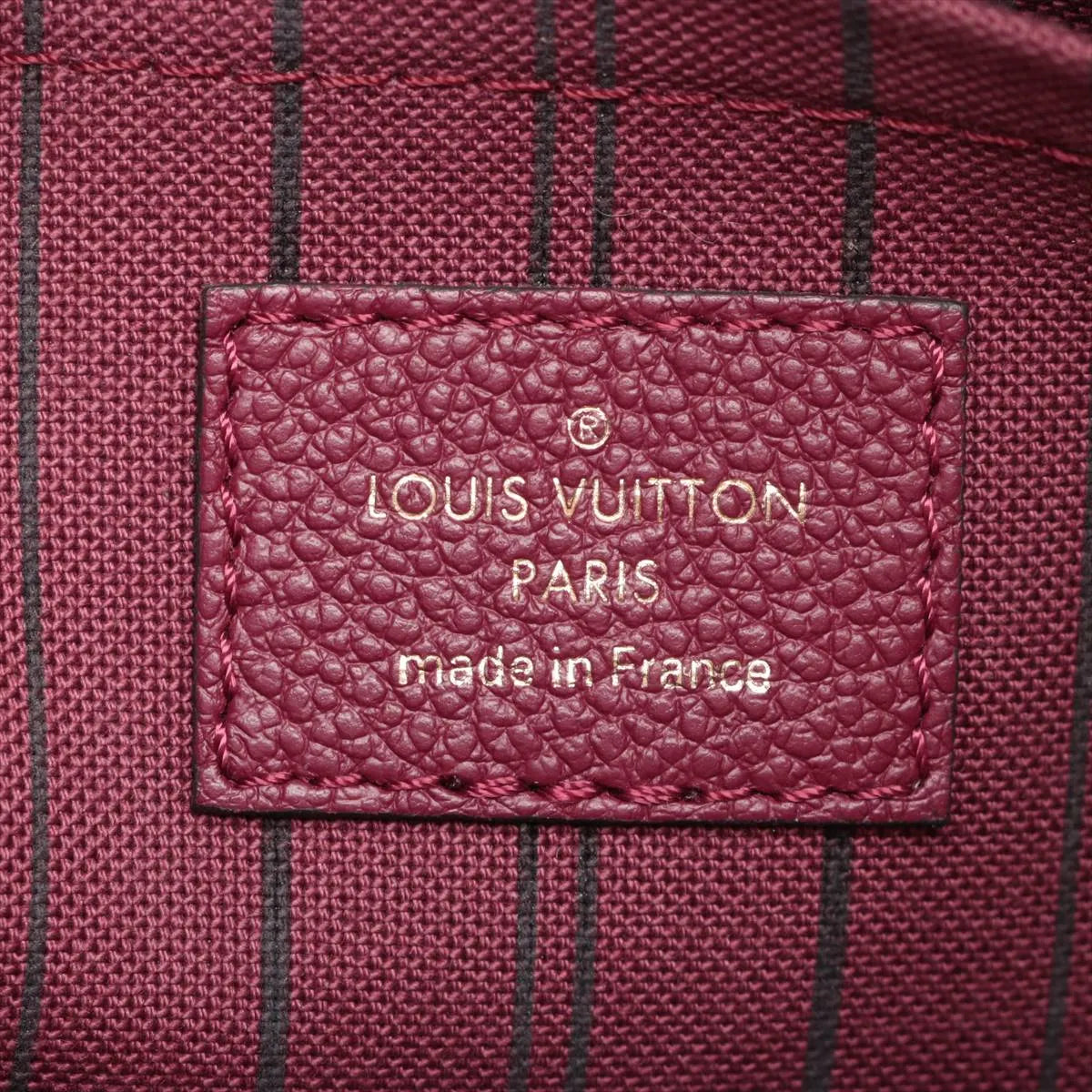 Louis Vuitton Monogram Empreinte Montaigne MM Purple