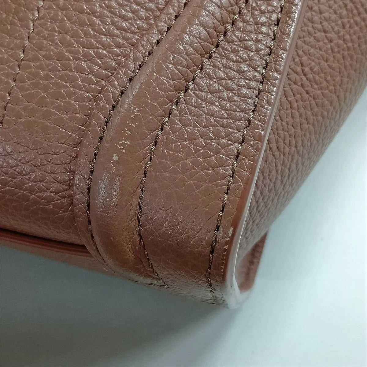 Celine Luggage Nano Shopper Leather Two-Way Handbag Pink