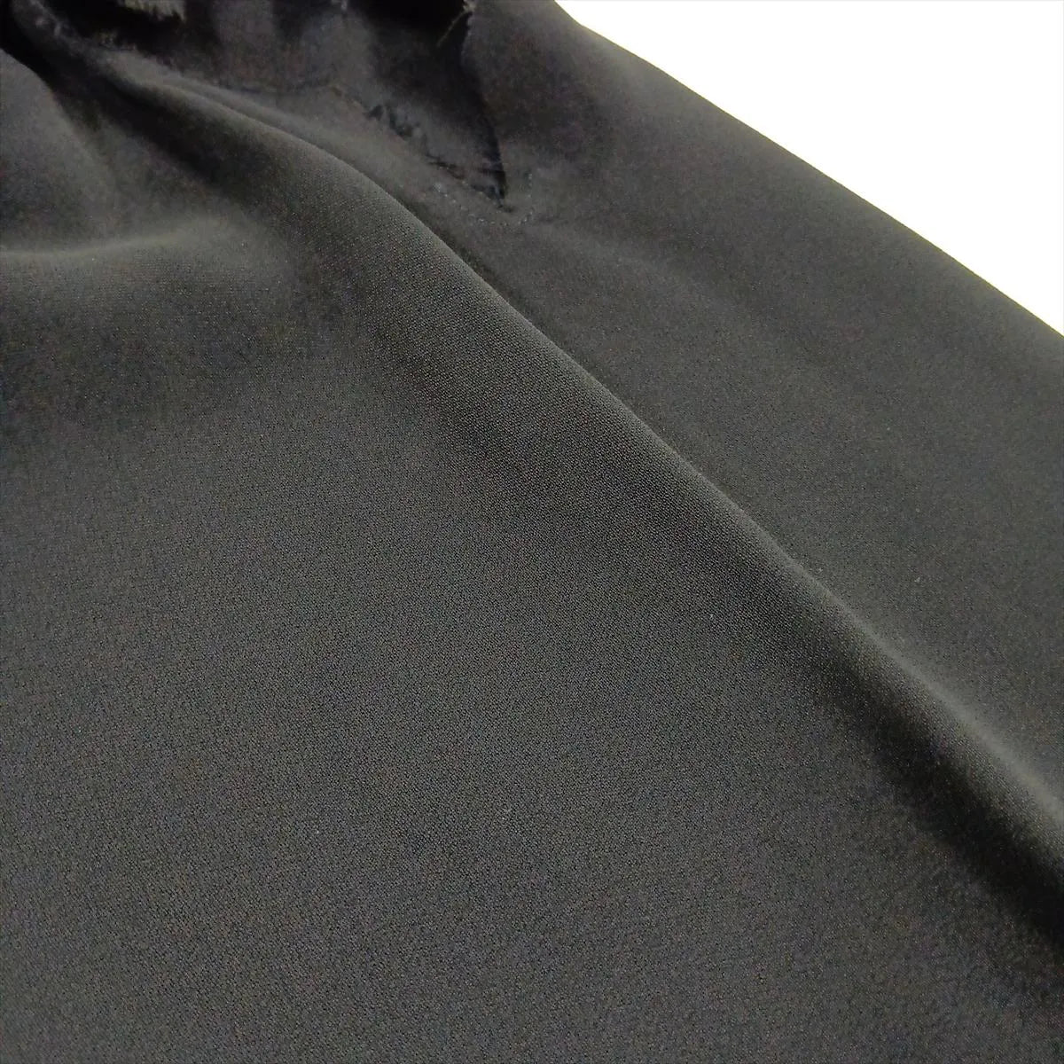 Balenciaga One Side Sleeve Rayon Long Dress Black — product photo 12