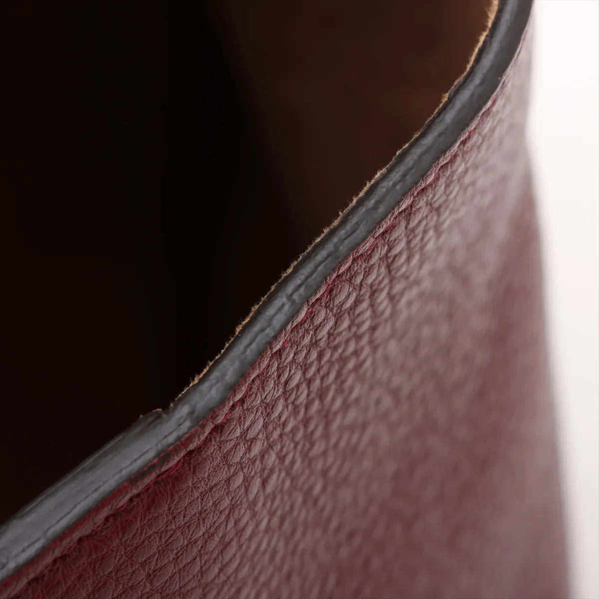 Gucci Leather Hobo Two-Way Shoulder Bag Bordeaux