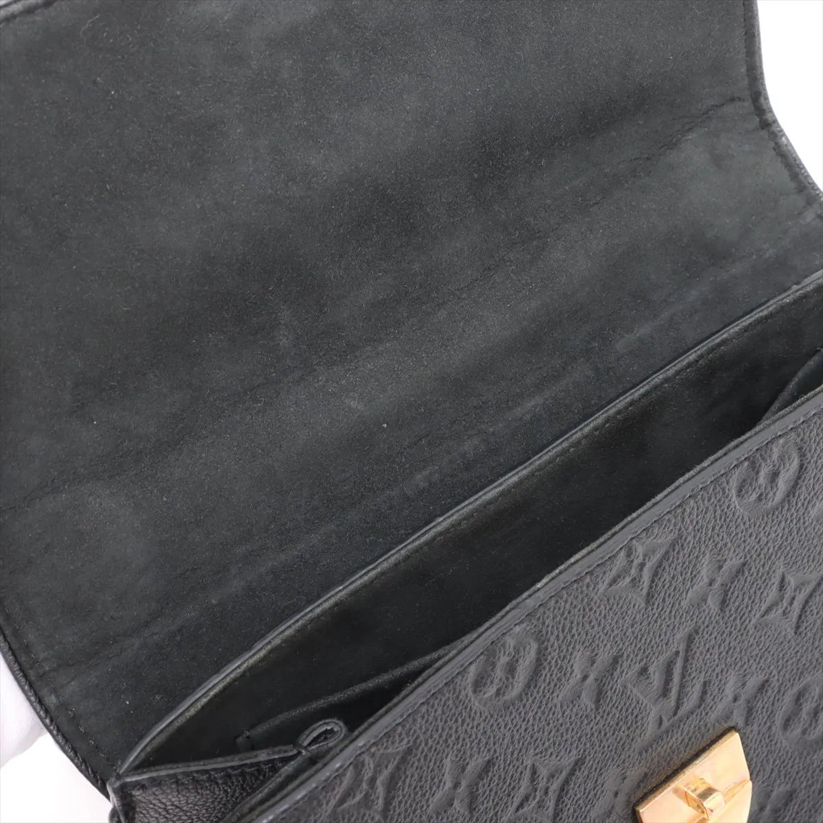 Louis Vuitton Monogram Empreinte Saint-Sulpice BB Black
