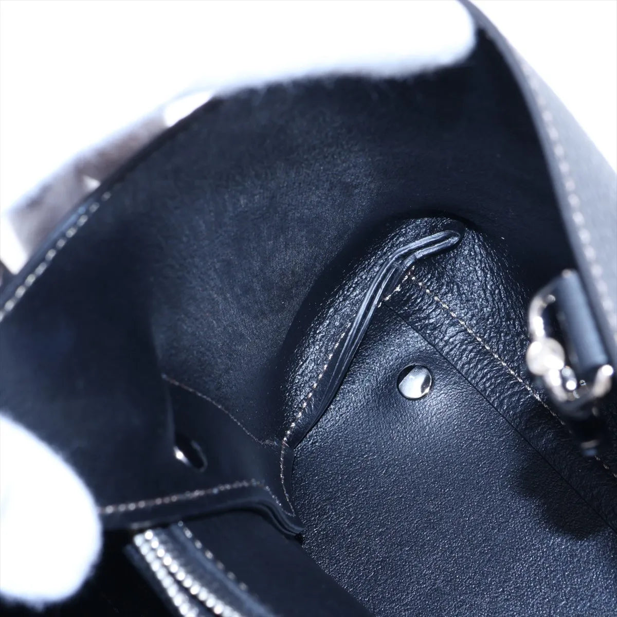 Tod's Micro T Timeless Leather Two-Way Handbag Black
