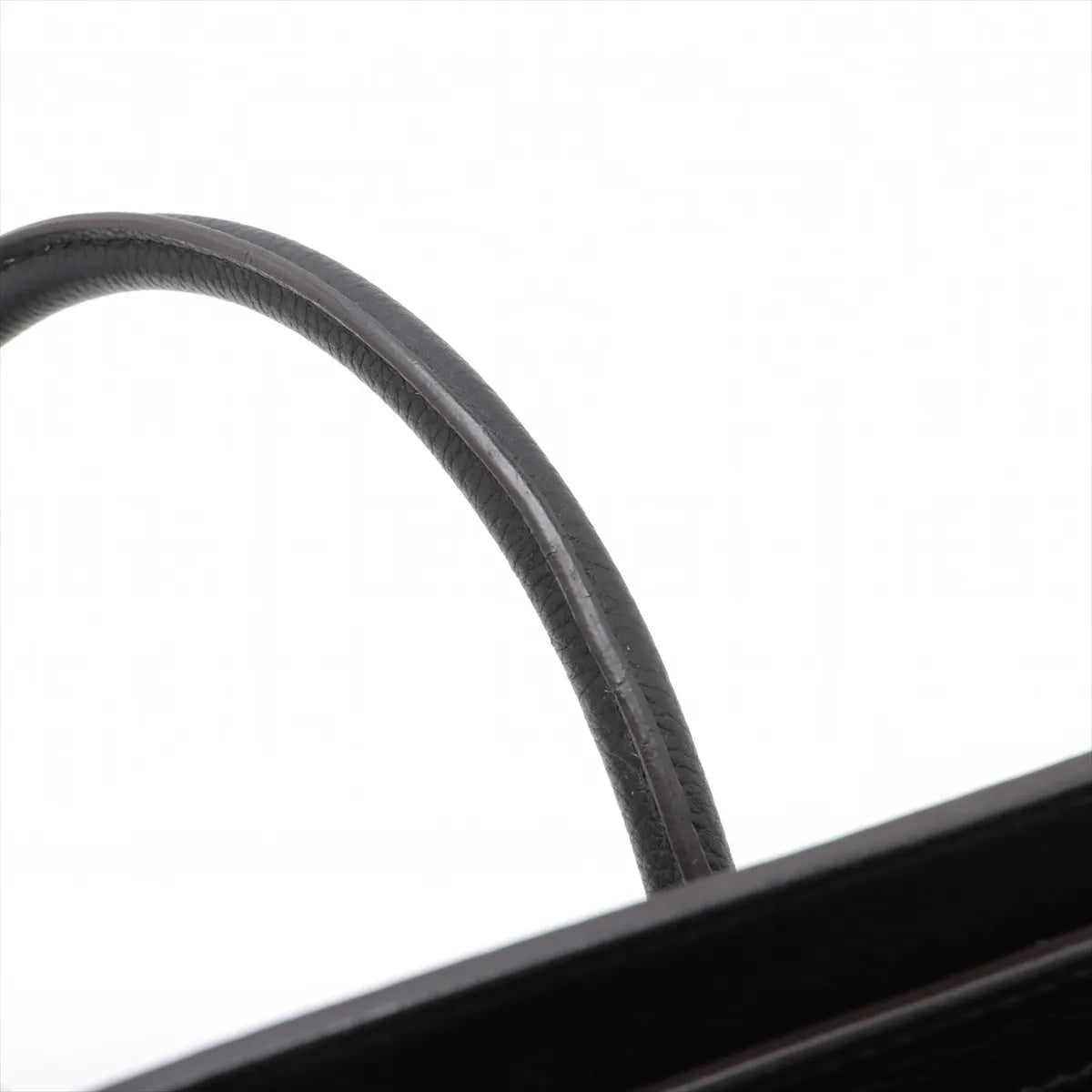 Celine Luggage Micro Shopper Leather Handbag Black