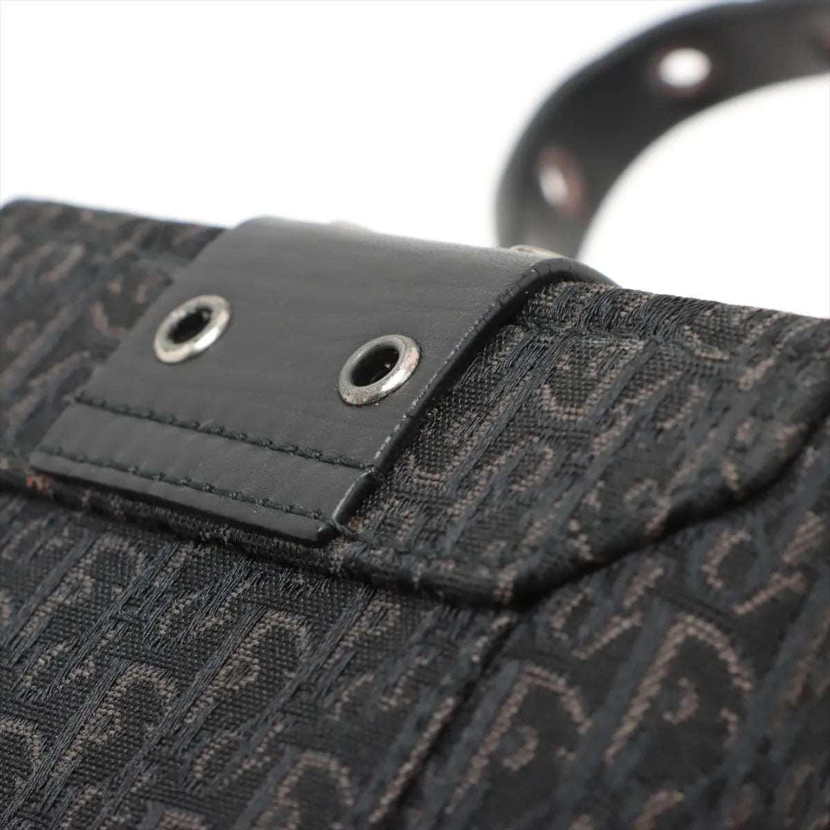 Christian Dior Trotter Street Chic Handbag Black