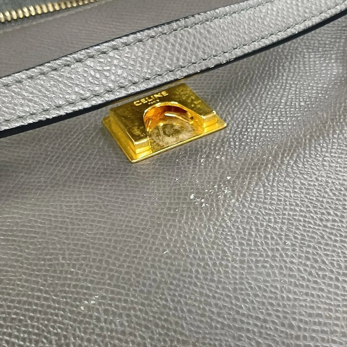 Celine Belt Bag Micro Leather Two-Way Shoulder Bag Gray — product photo 13