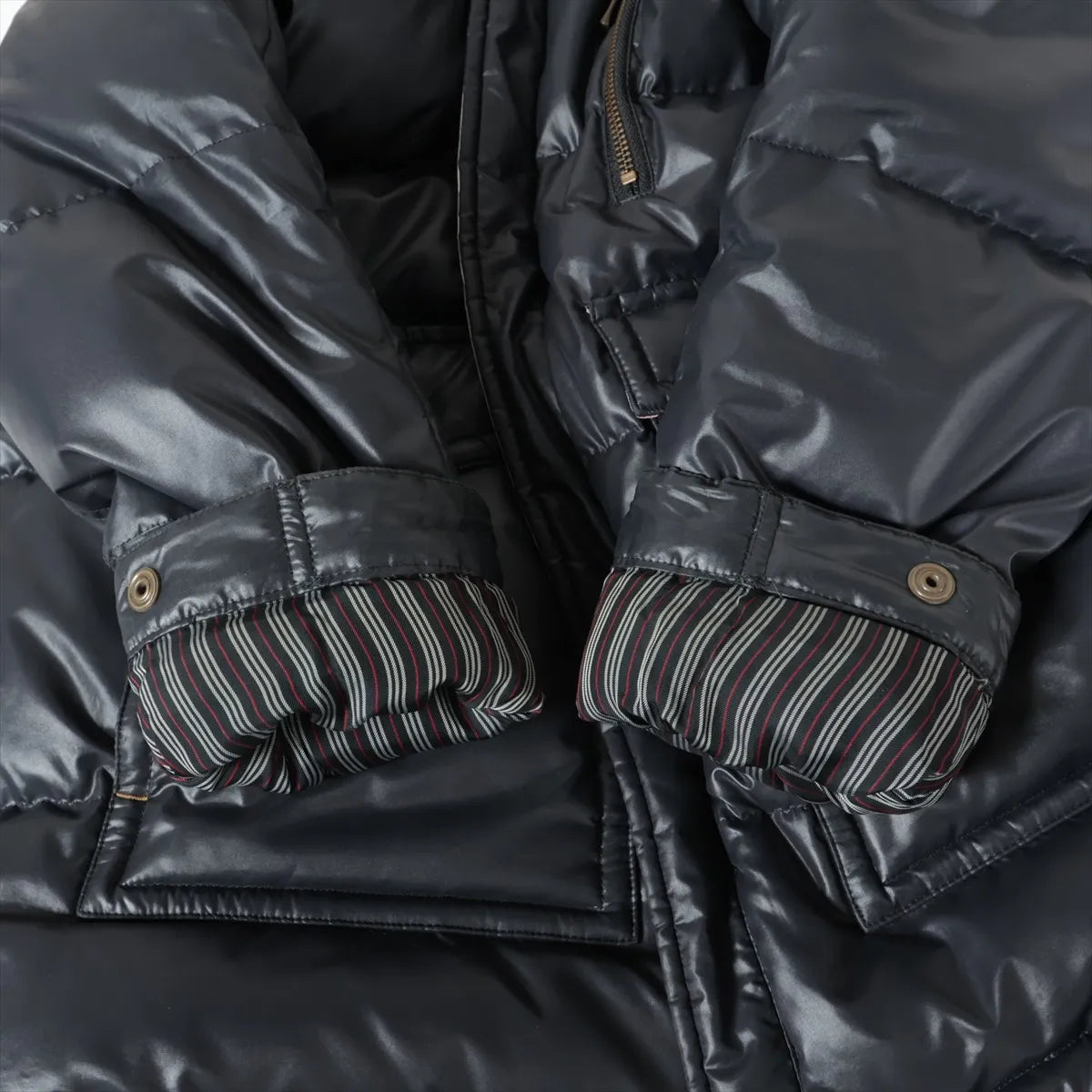 Burberry Black Label Polyester Down Jacket Black