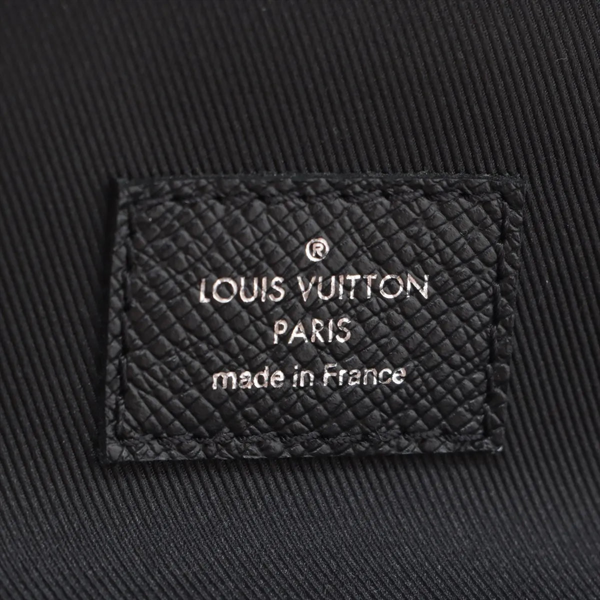Louis Vuitton Monogram Taigarama Discovery Backpack Black