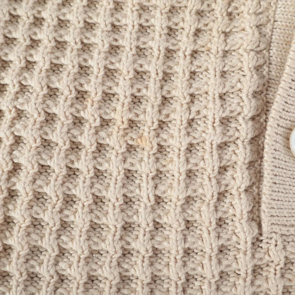 Louis Vuitton Cotton Knit Sweater Beige