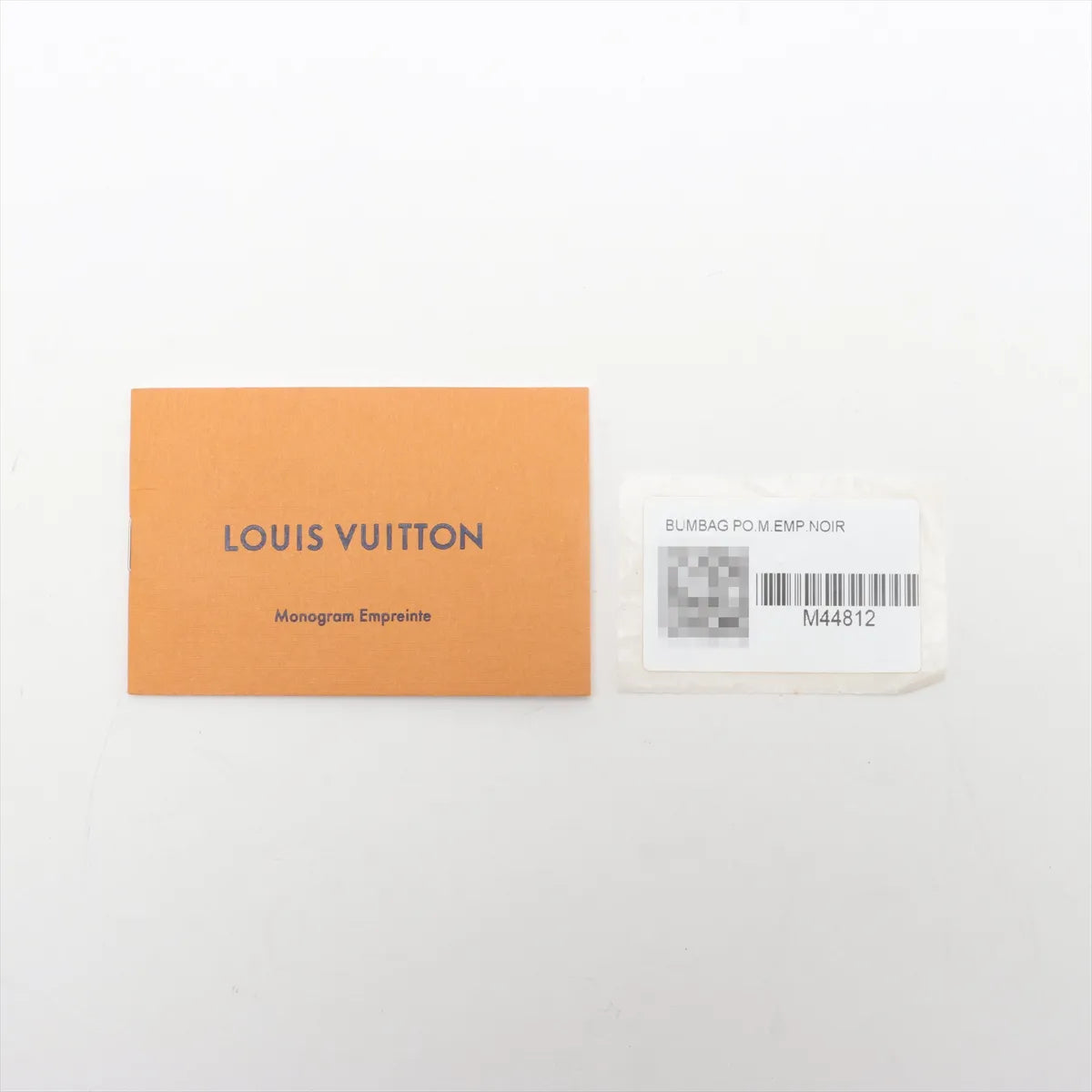 Louis Vuitton Monogram Empreinte Bum Bag Black