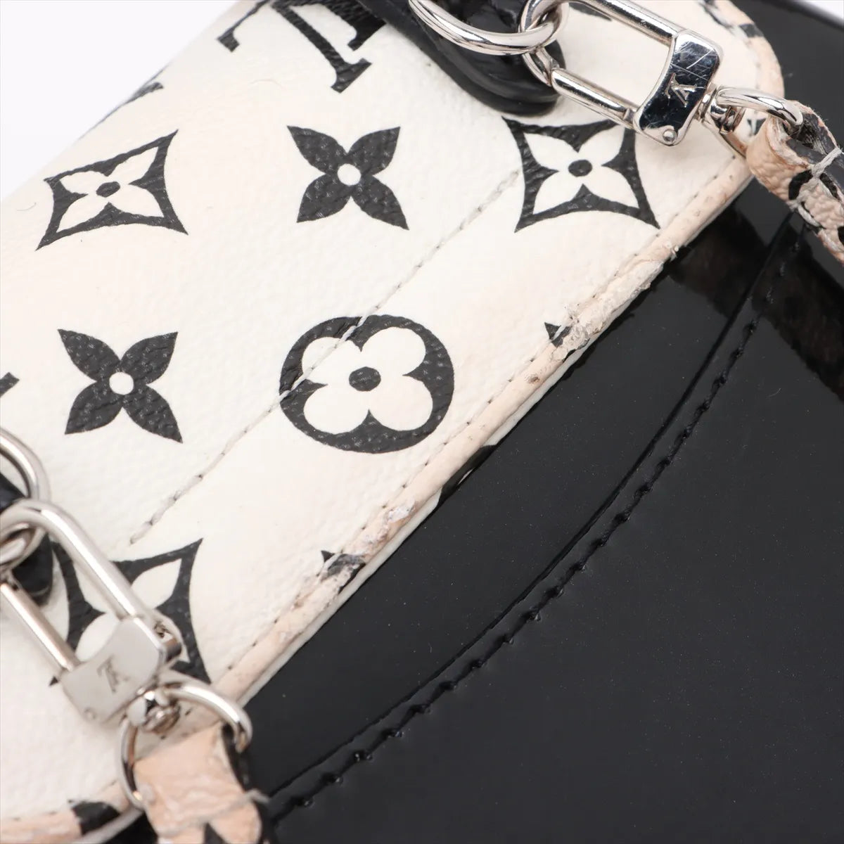 Louis Vuitton Vernis x Monogram Hot Springs Mini Backpack Black