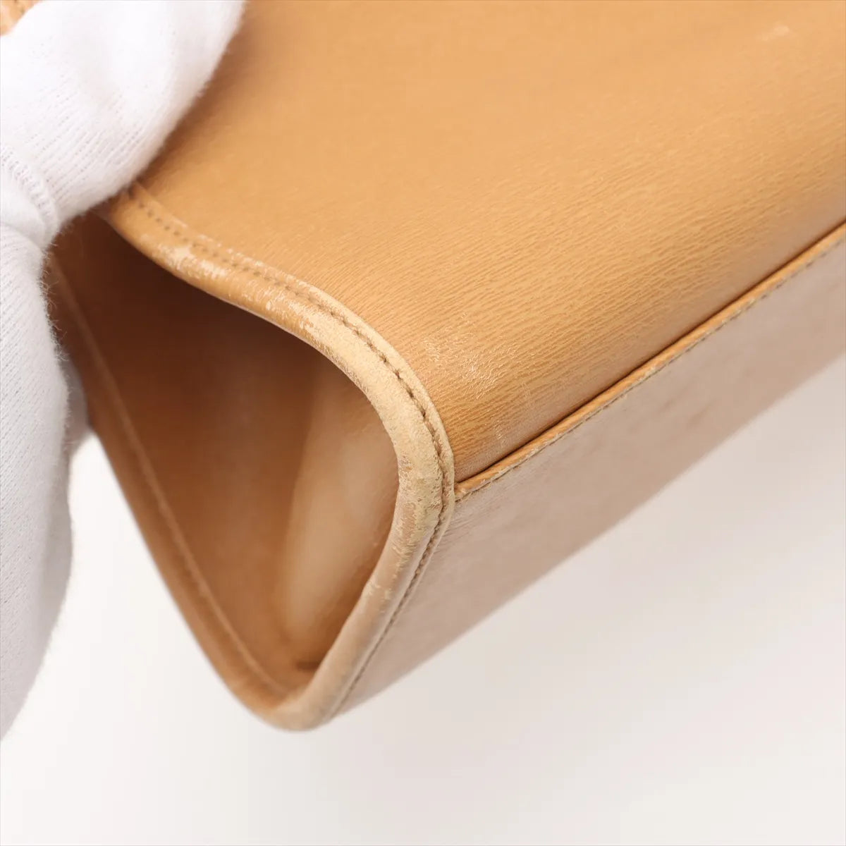 Gucci Jackie Leather Shoulder Bag Beige