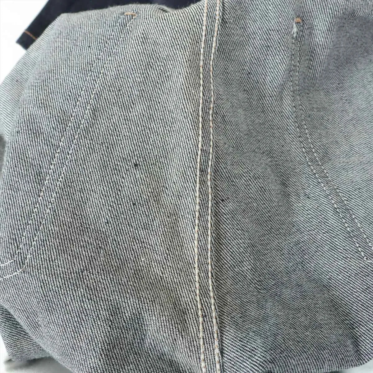 Gucci Cotton Denim Pants Navy Blue