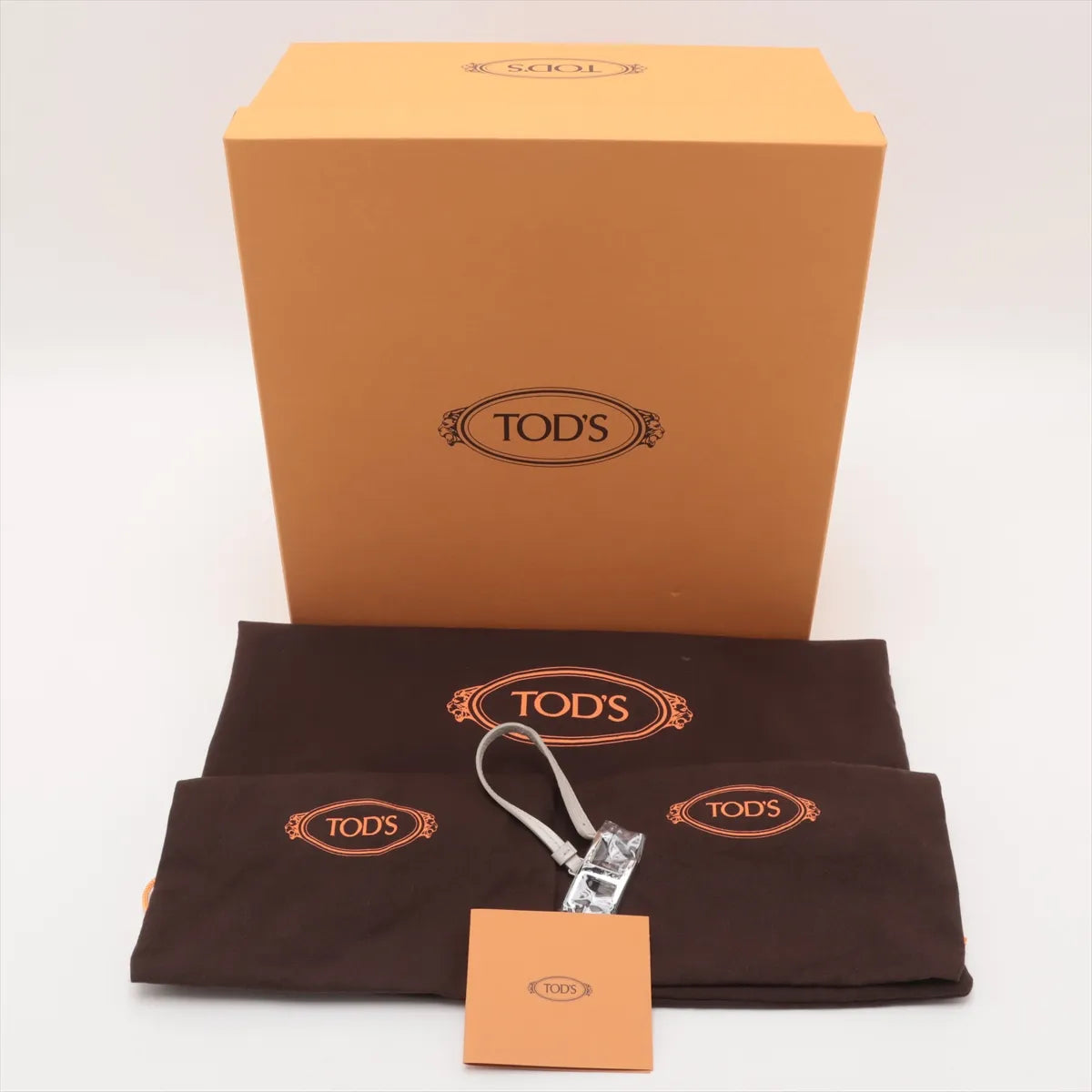 Tod's Micro T Timeless Leather Two-Way Handbag White