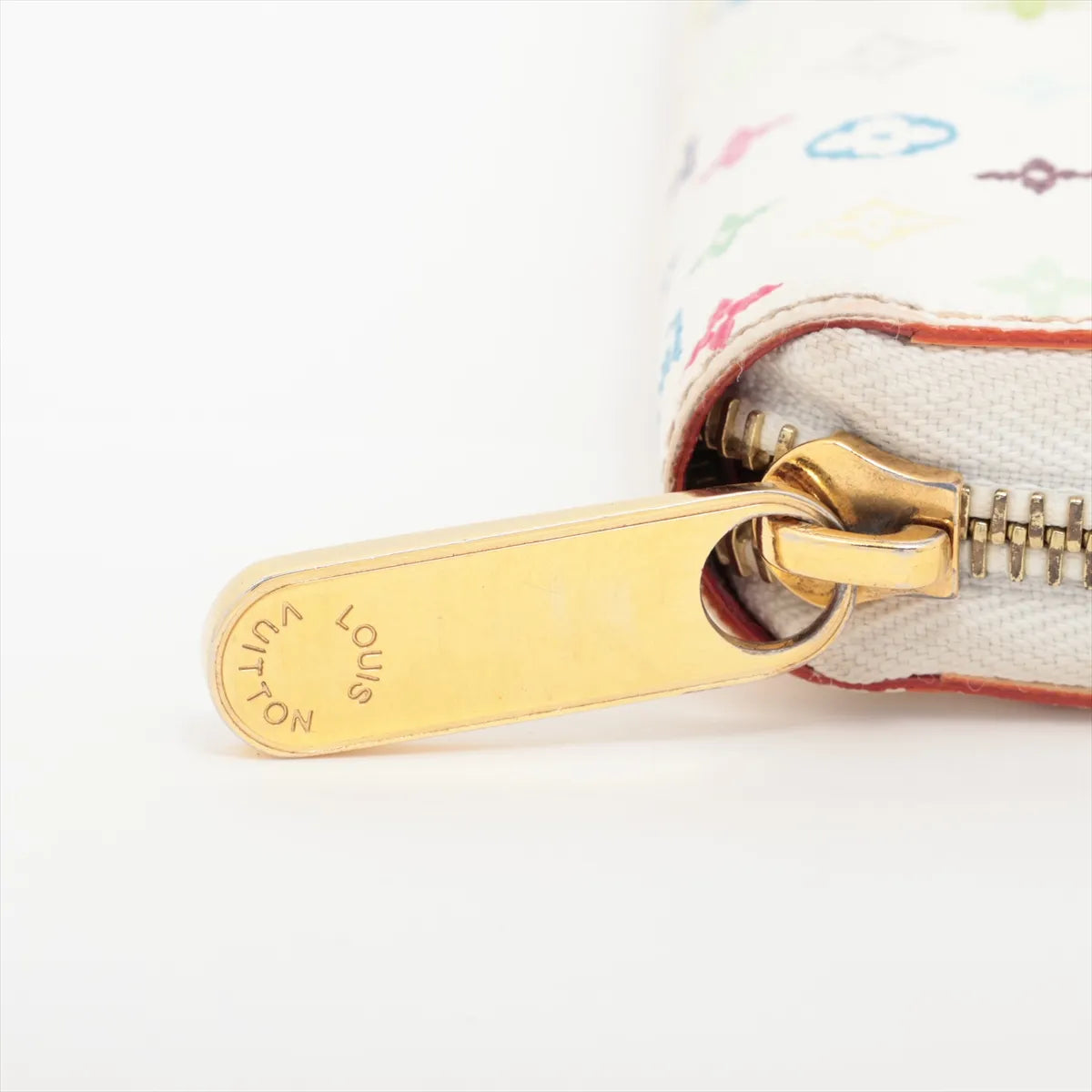 Louis Vuitton Monogram Multicolor Zippy Wallet White