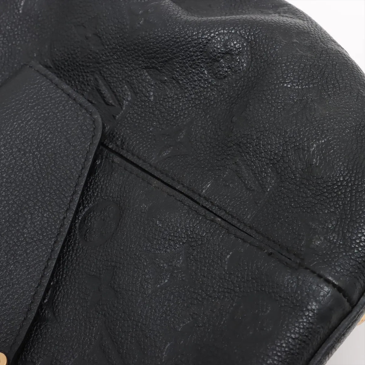 Louis Vuitton Monogram Empreinte Métis Hobo Bag Black