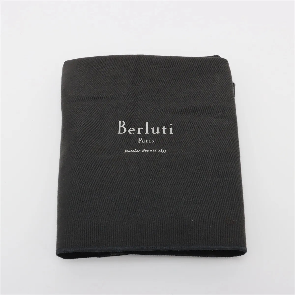 Berluti Calligraphy Toujour Leather Chain Tote Bag Black