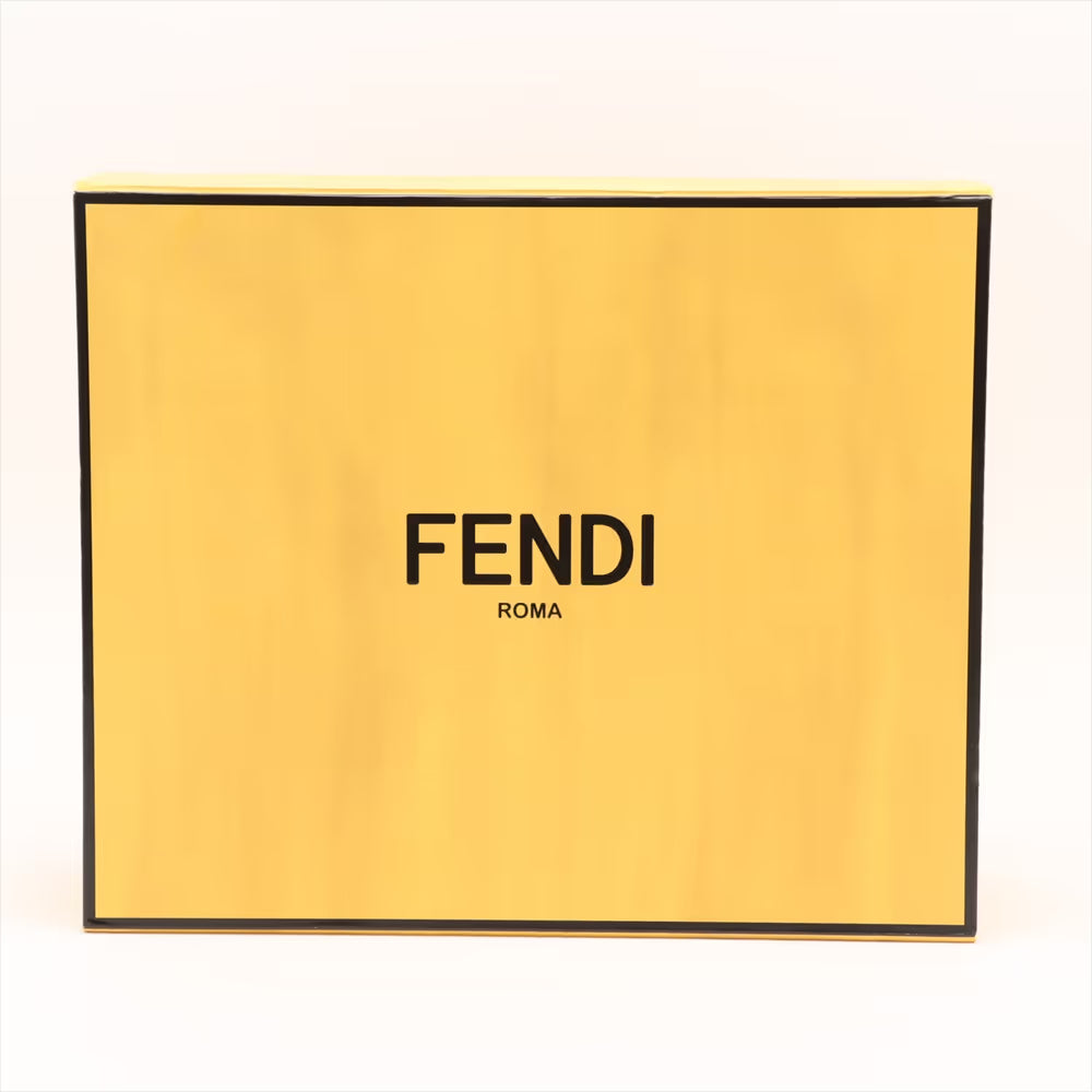 Fendi Peekaboo Regular Leather Two-Way Handbag White