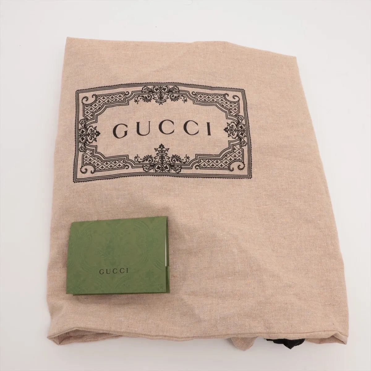 Gucci Logo Leather Two-Way Tote Bag Black