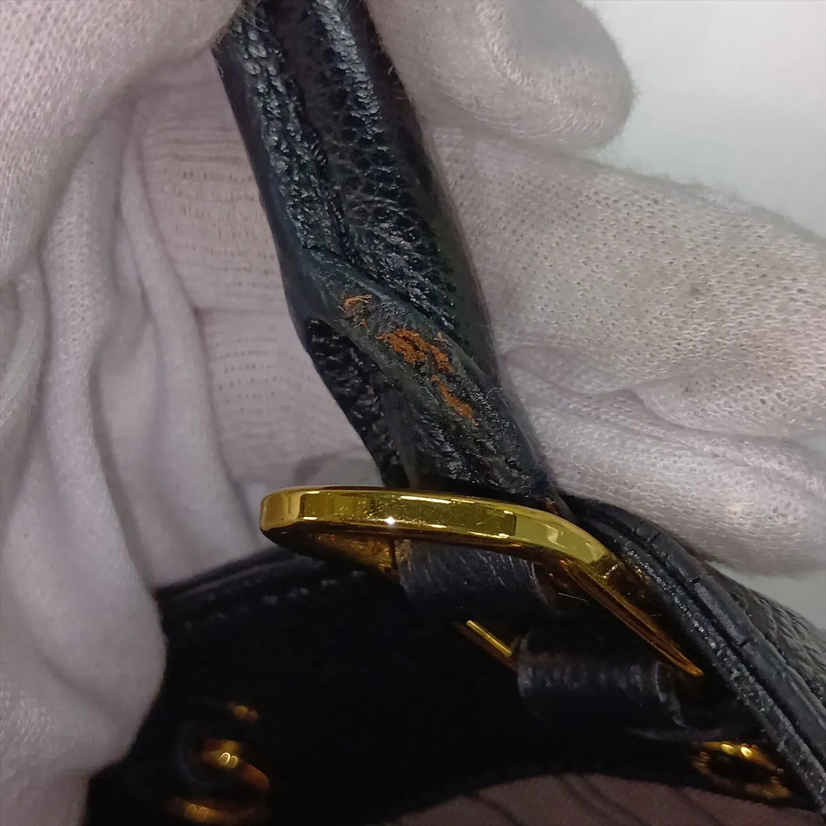 Louis Vuitton Monogram Empreinte Montaigne BB Black — product photo 14