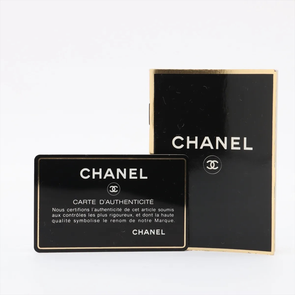 Chanel Deca Mademoiselle Lambskin Single Flap Double Chain Bag Black