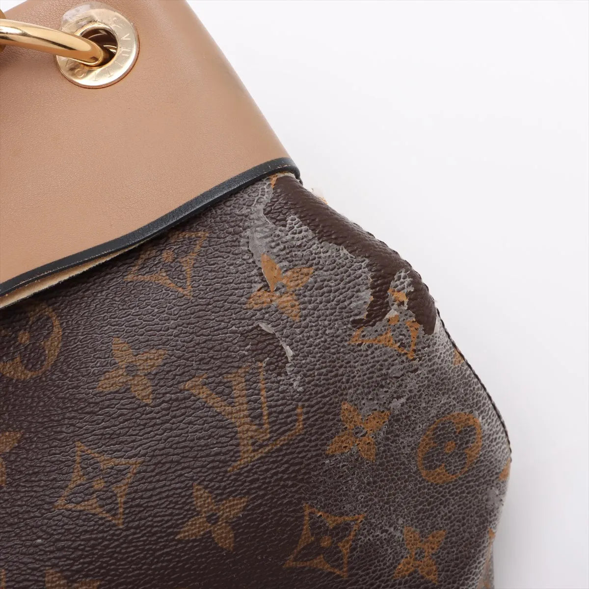 Louis Vuitton Monogram Tuileries Hobo Bag Brown