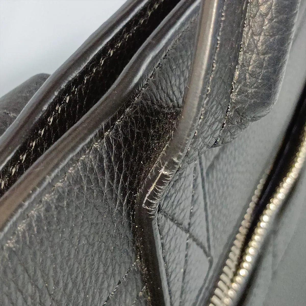 Dior Safari Leather Tote Bag Black — product photo 14