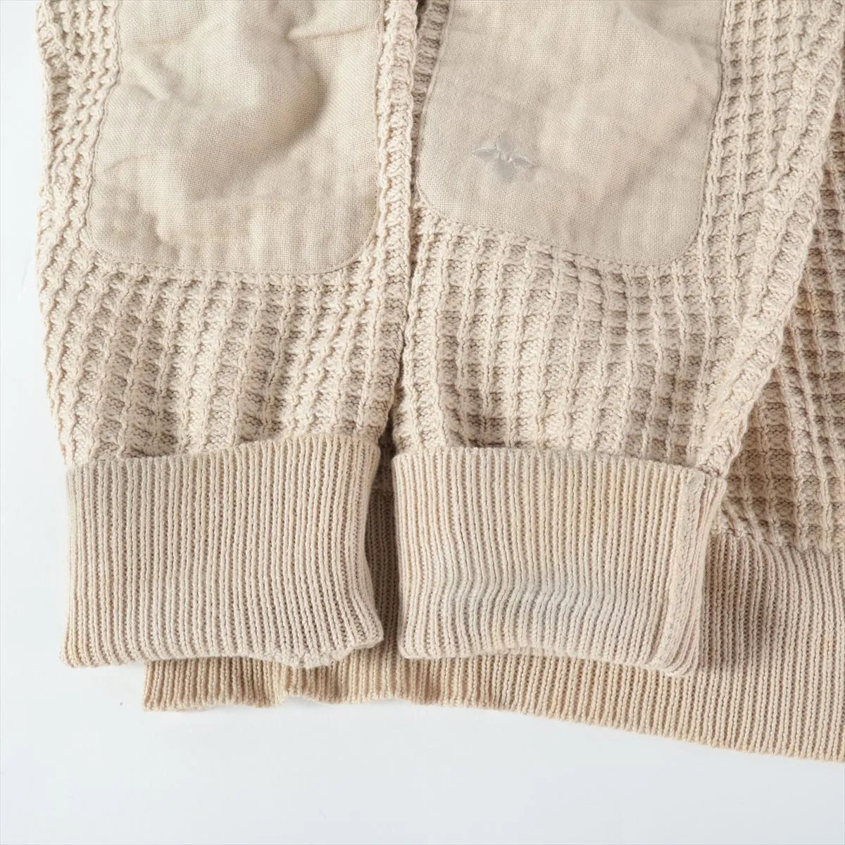 Louis Vuitton Cotton Knit Sweater Beige