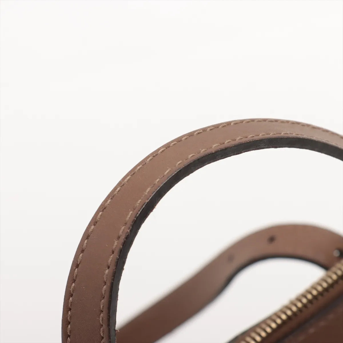 Gucci GG Supreme Leather Handbag Brown