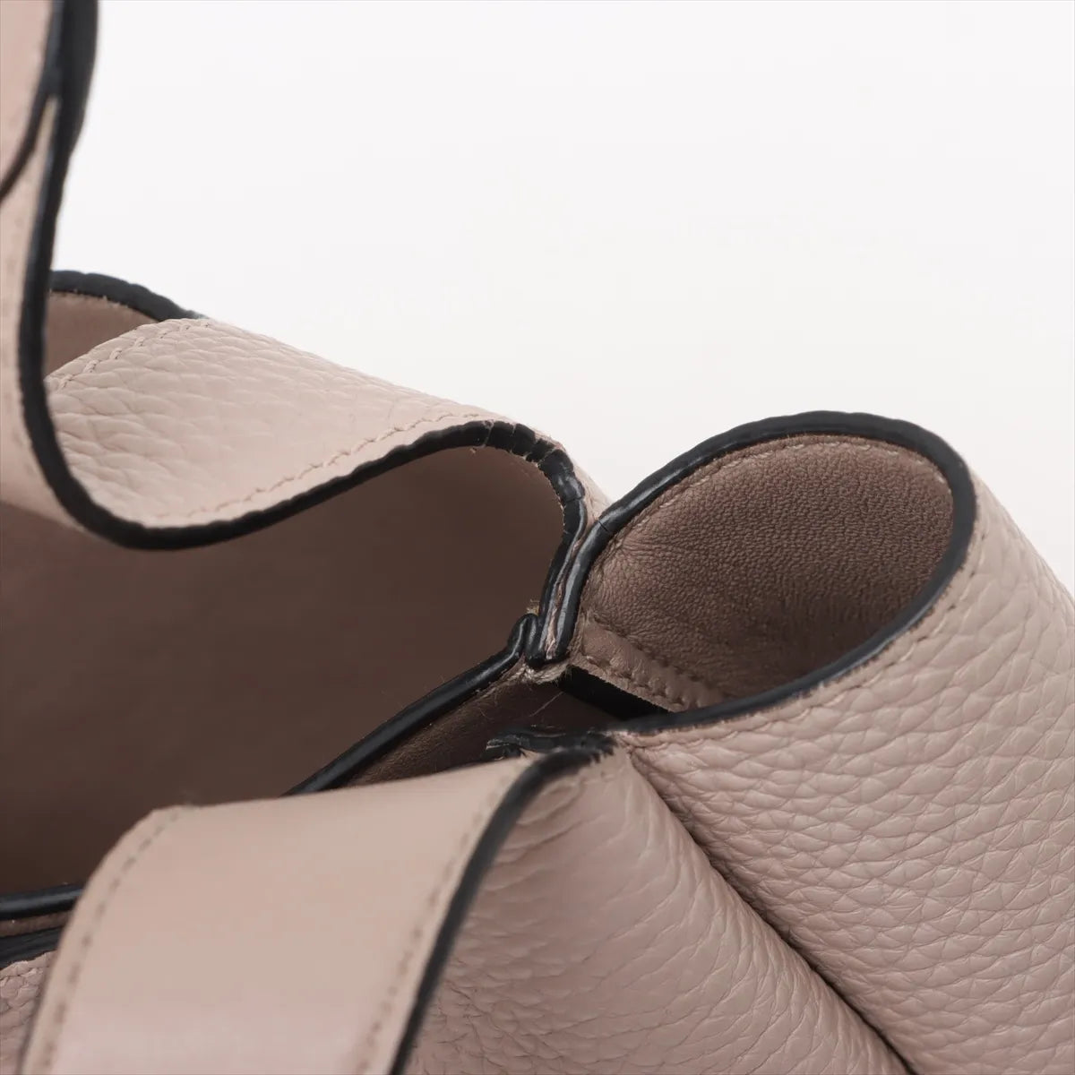 Prada Vitello Daino Soft Leather Tote Handbag Beige