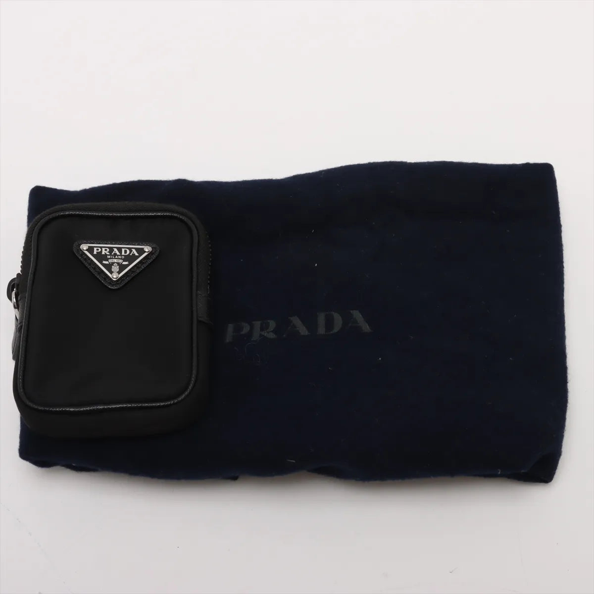 Prada Tessuto Nylon Messenger Bag Black