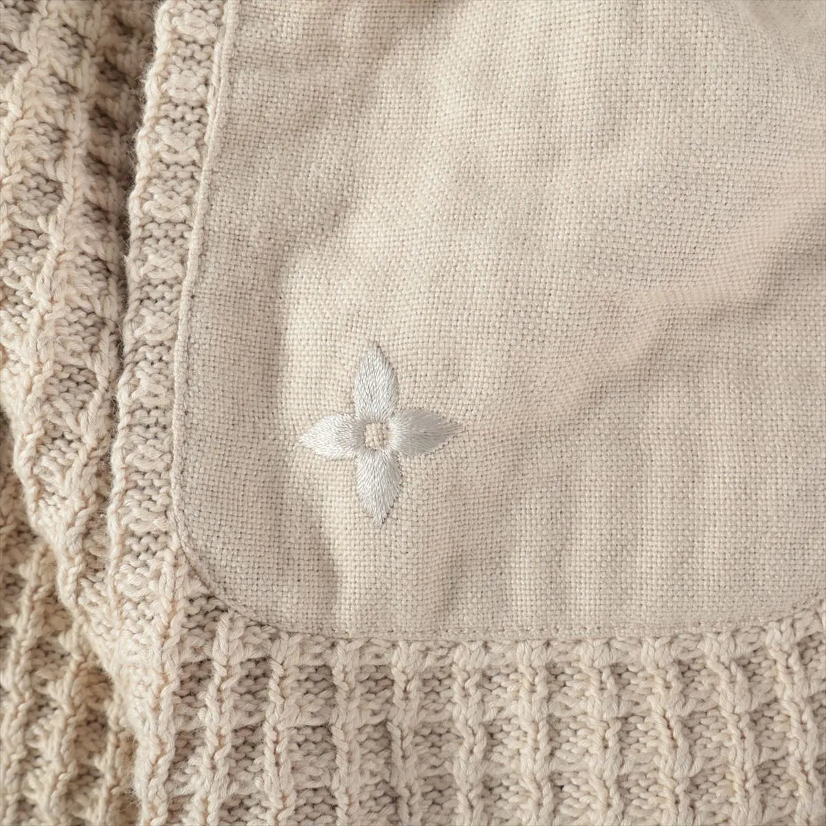 Louis Vuitton Cotton Knit Sweater Beige