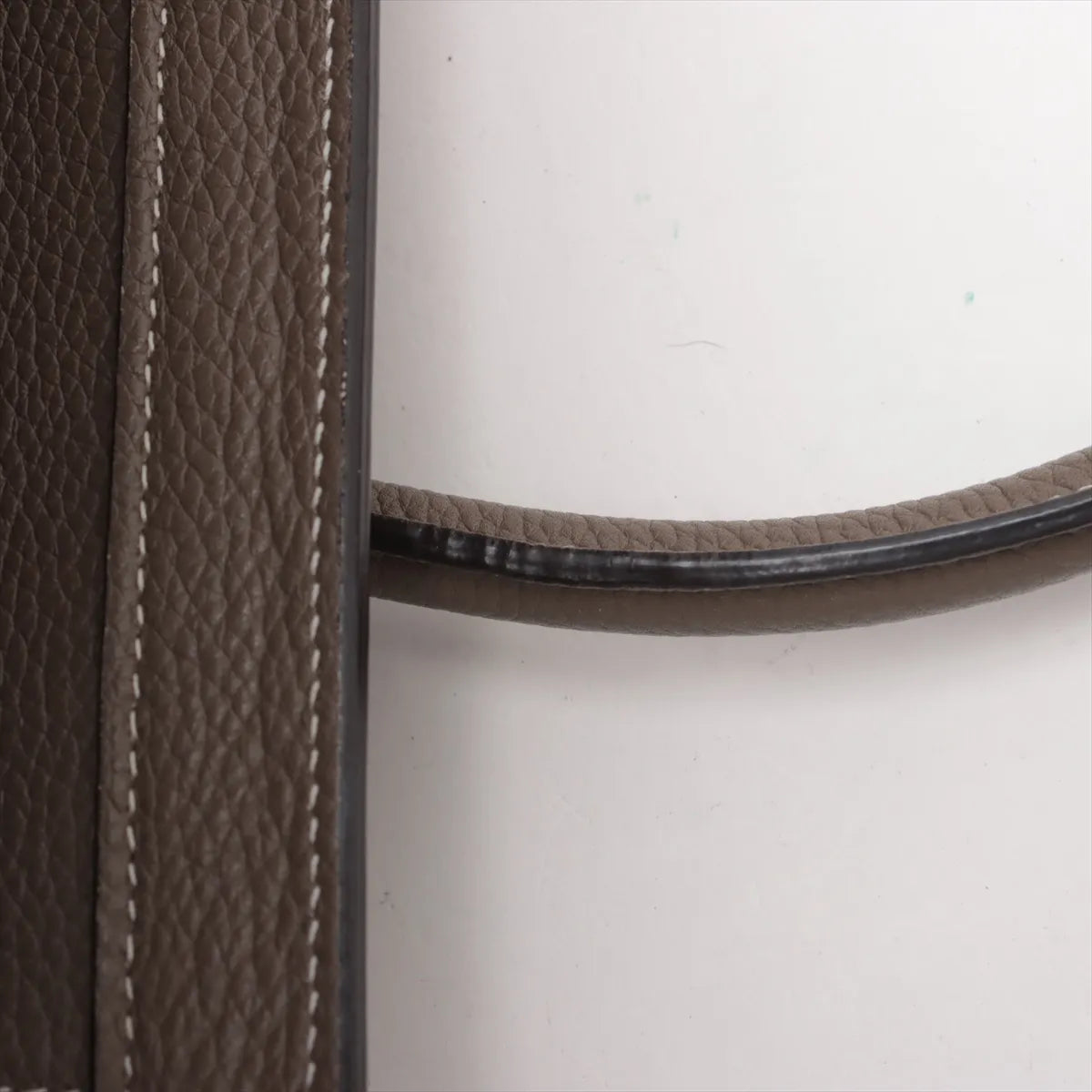 Second Hand Celine Luggage Micro Leather Shopper Handbag Greige