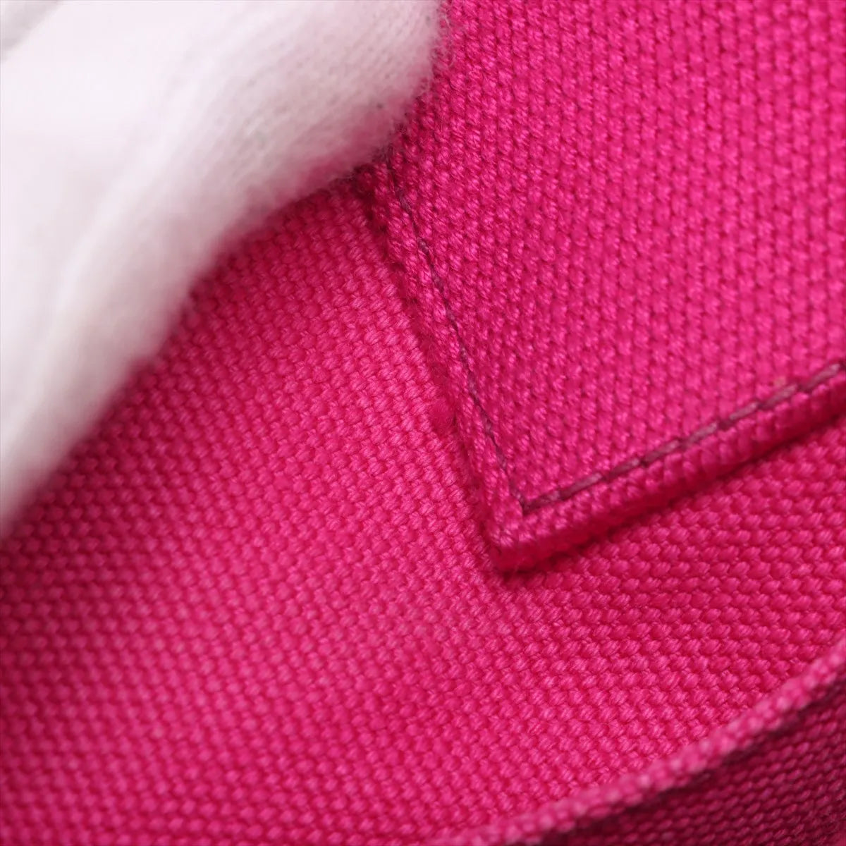 Prada Canapa Canvas Two-Way Handbag Hot Pink