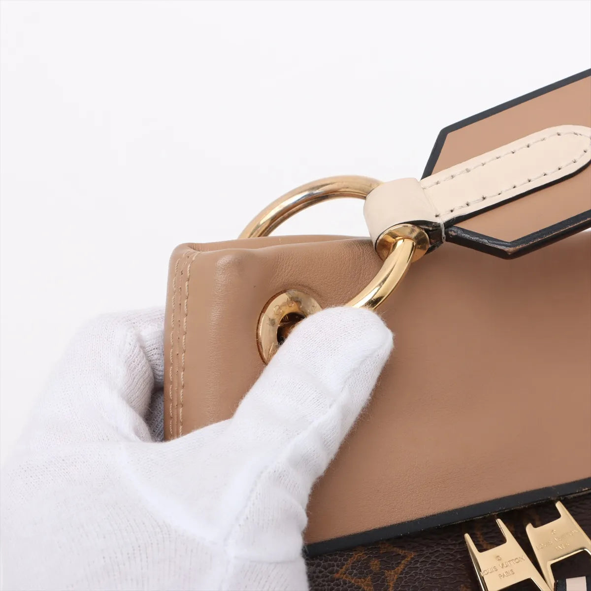 Louis Vuitton Monogram Tuileries Hobo Bag Brown
