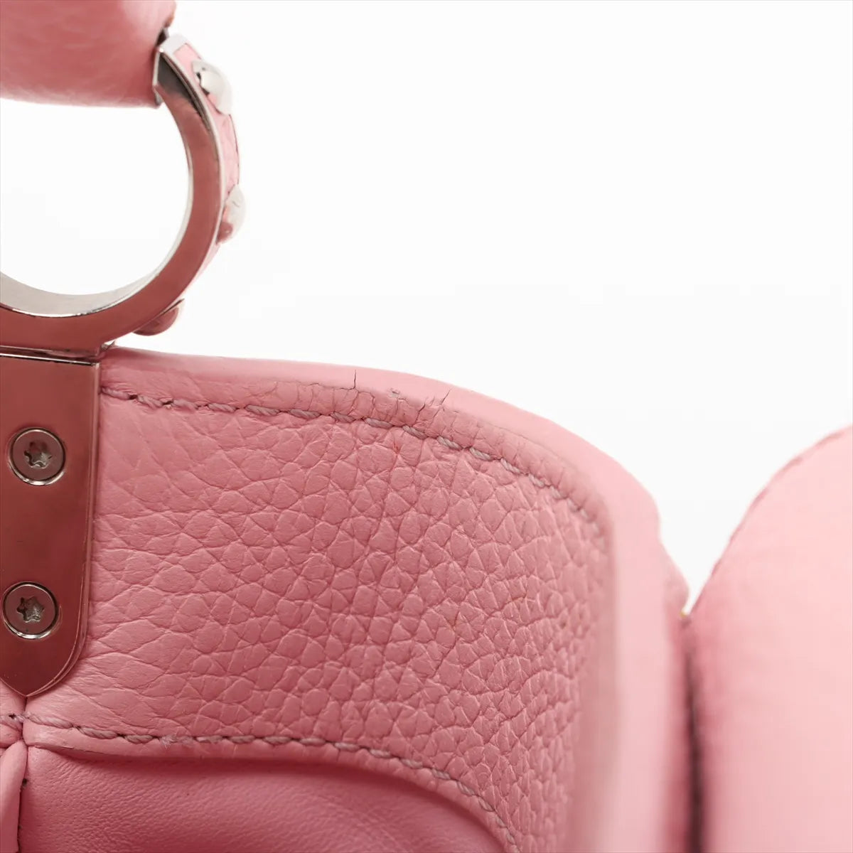 Louis Vuitton Taurillon Capucines Mini Sequins Shoulder Bag Pink x Red