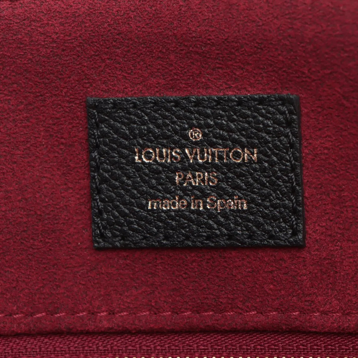 Louis Vuitton Monogram Empreinte Grand Palais MM Black
