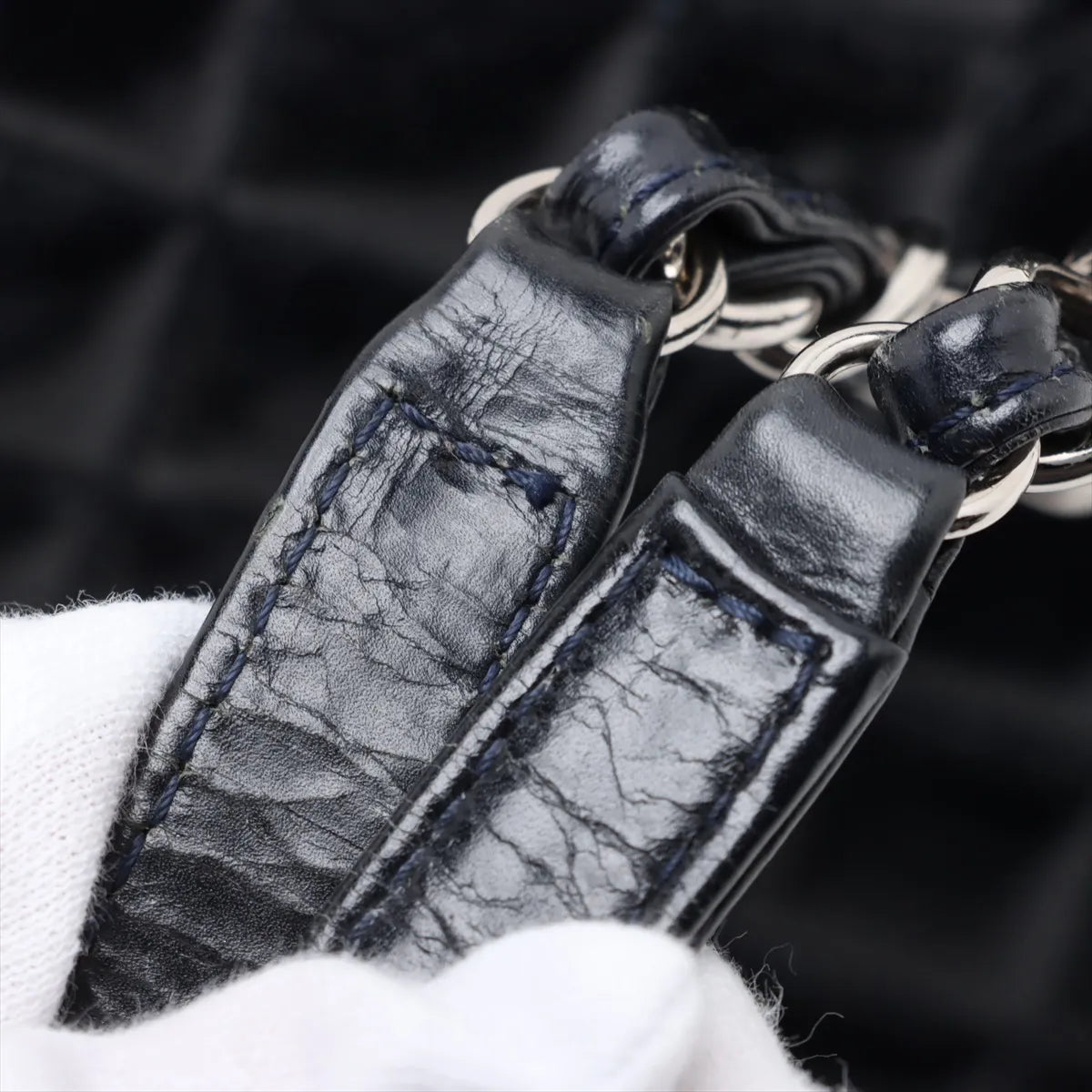 Chanel Mademoiselle Vintage Calf Chain Shoulder Bag